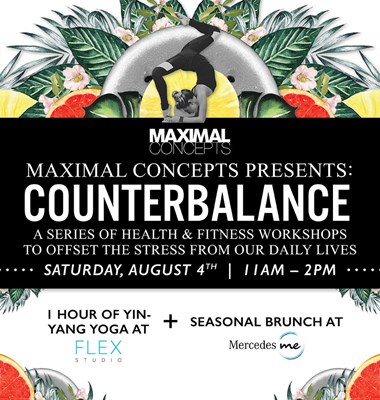 Maximal Concepts X Flex Studio Presents: Counterbalance Session Two