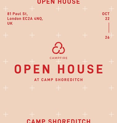 OPEN HOUSE @ Camp Shoreditch