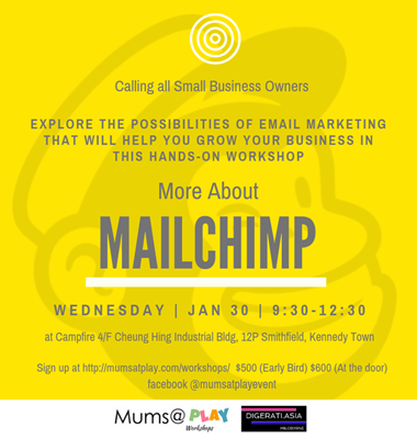 More About Mailchimp with Mums@PLAY