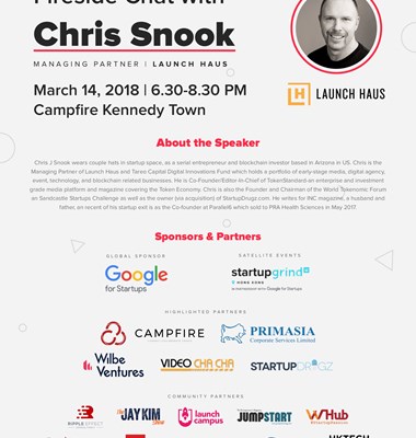 Startup Grind: Fireside Chat with Chris Snook